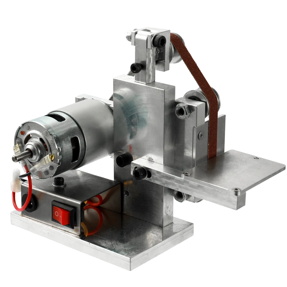 110-240 В многофункциональный электрический шлифовальный мини электрический ленточный шлифовальный станок DIY шлифовальная полировальная машинка резец кромки точилка