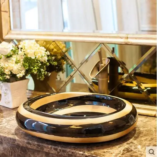 

Toilet simple ceramic wash basin art desk basin