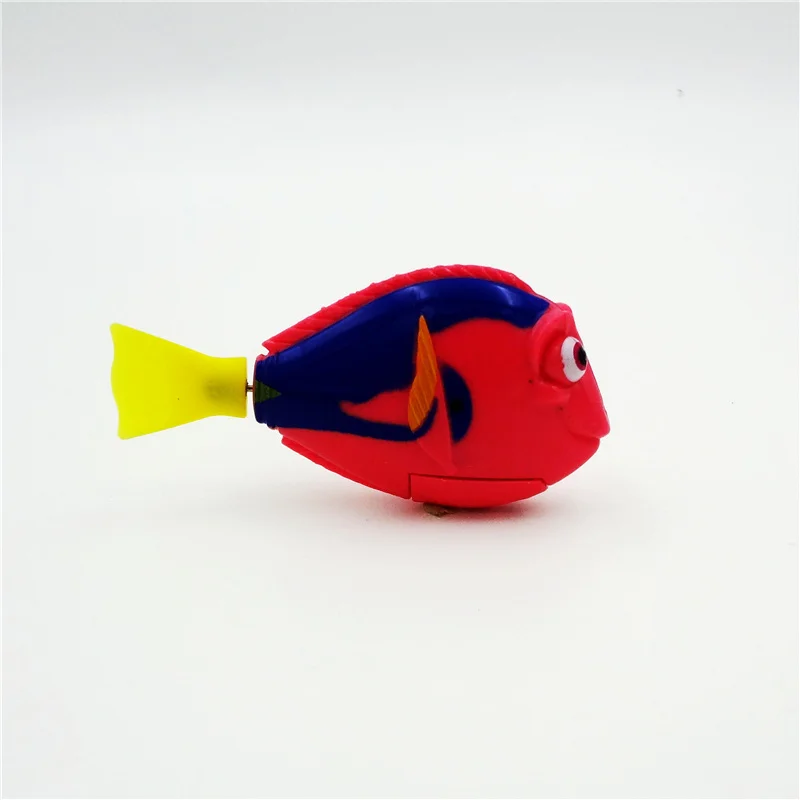 Новинка! Забавные Плавание электронный рыба активированный Батарея приведенный в действие ванна игрушечная рыба, робот для домашних животных для рыбалки бак украшения домашних животных рыб