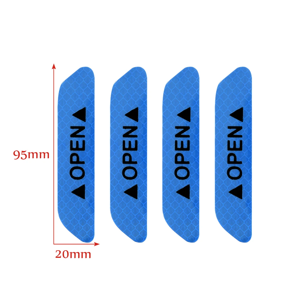 plate number Practical Wheel Eyebrow Car Reflective Stickers Carbon Fiber Protection for BMW Volkswagen Mazda Audi custom bumper stickers