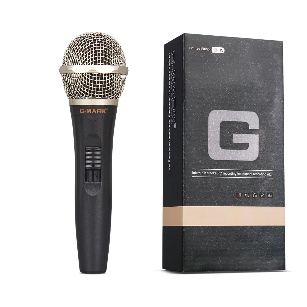 G MARK G77 профессиональный сценический для певца Vocal проводной микрофон