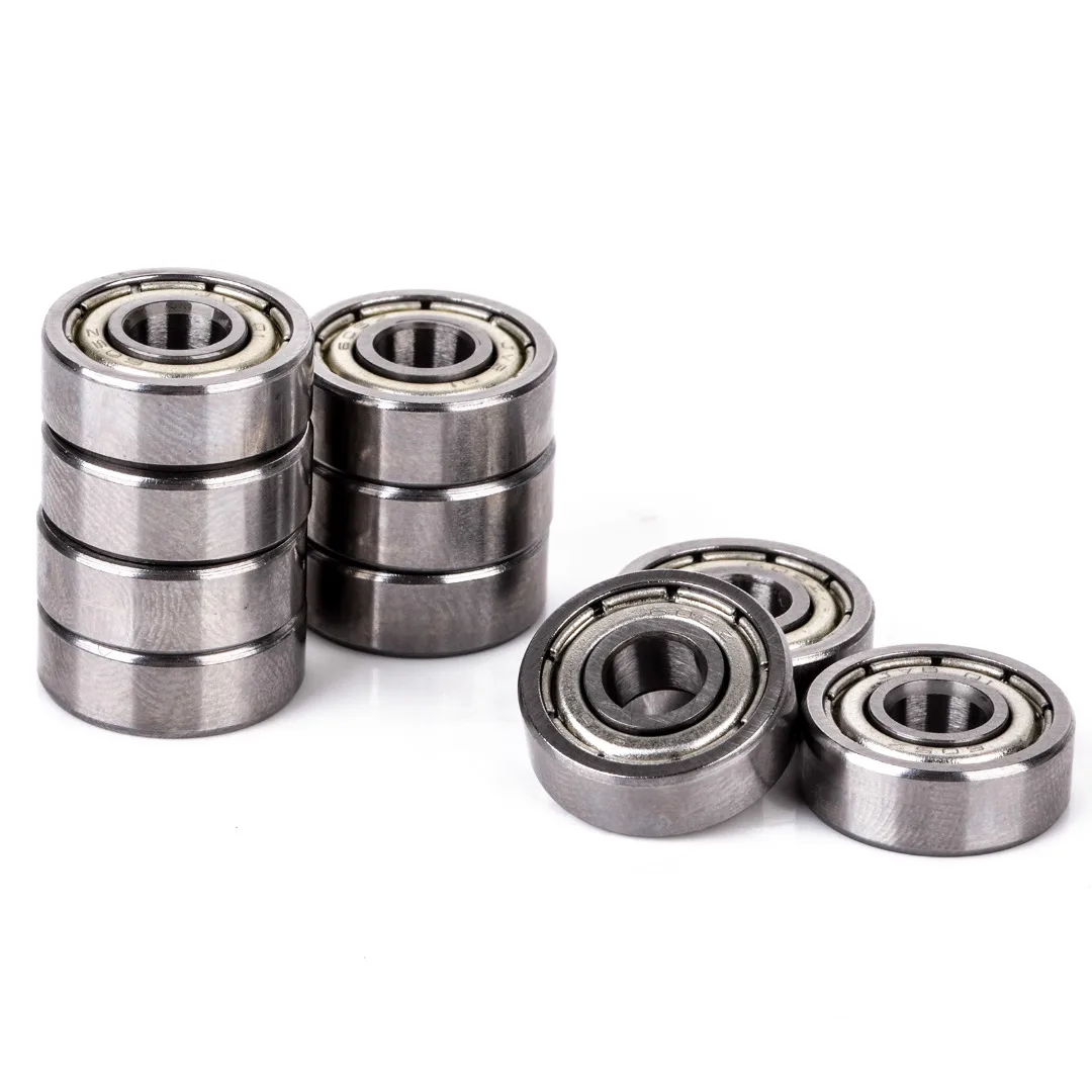 10pcs 605-ZZ Small Deep Groove Bearing Mayitr Metal Shielded Miniature Radial Ball Bearings 5x14x5mm For RC Cars Trucks