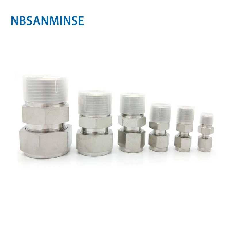

5 Pcs / Lot MC Male Connector Stainless Steel SS316L Plumbing Fitting Pneumatic Air Fitting High Quality Tube Fittings Sanmin