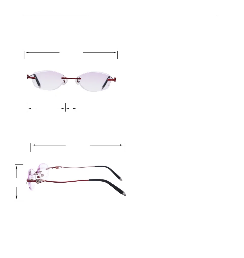 Для женщин без оправы фиолетовые линзы Очки для чтения для женщин женские дальнозоркостью Очки для чтения Анти-усталость+ 1+ 1.5+ 2+ 2.5+ 3+ 3.5+ 4