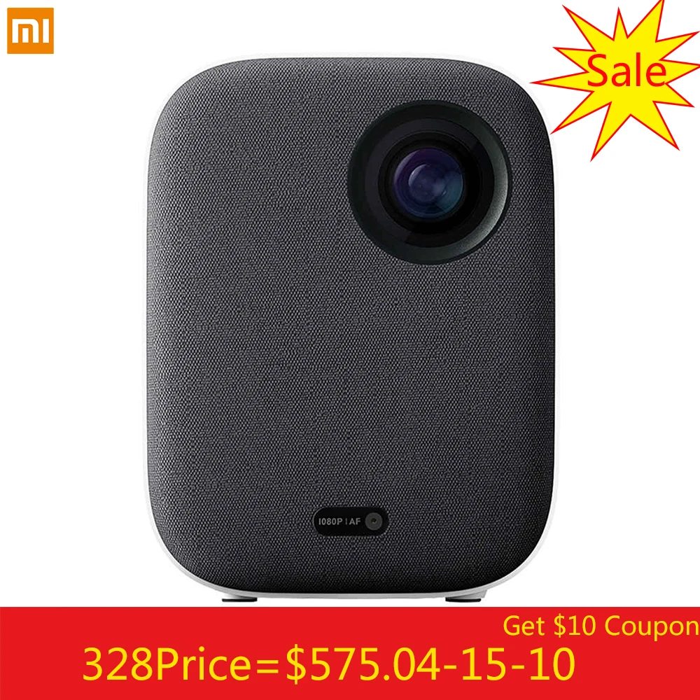  Xiaomi Mijia MJJGTYDS02FM DLP проектор 1080 P Full HD 4 к проектор 2,4 г/5 г Wi-Fi 3D Bluetooth проектор Встроенный динамик 
