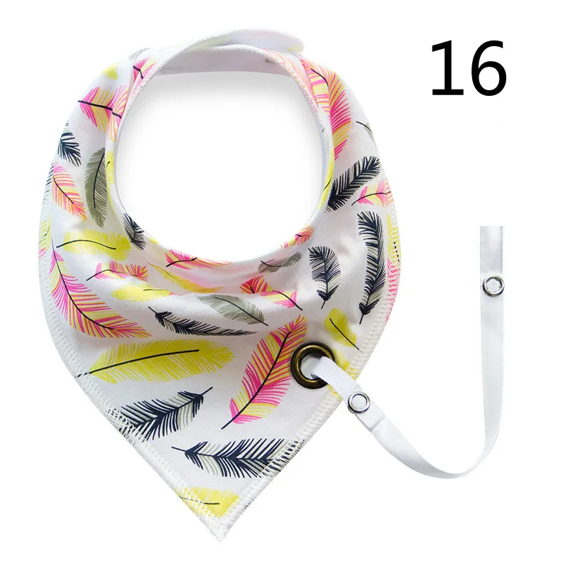 Teething Bibs For Babies Toddler Bandana Bibs Burp Cloths Triangle