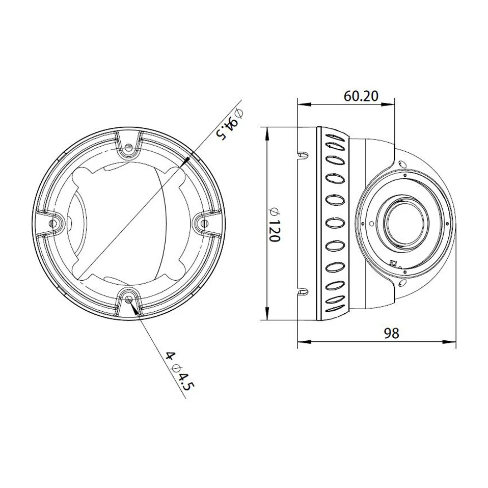 LWSTFOCUS H.265/264 HI3516C + SONY IMX323 Full HD 1080p IP Камера 5X зум Автофокус 2 7 13 5 мм 2MP открытый купол