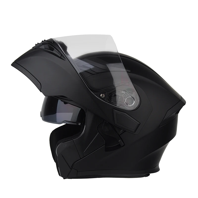 Флип мотоциклетный шлем для гонок модульный двойной объектив мотокросса шлем полный лицо шлемы мотомотошлем шлем - Цвет: a2