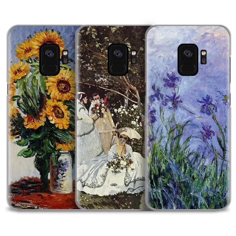 

Monet art Aesthetics painting Phone Case Cover Shell For Samsung Galaxy S5 S6 S7 Edge S8 S9 Plus Note 8 5 A5 A7 J5 2016 J7 2017