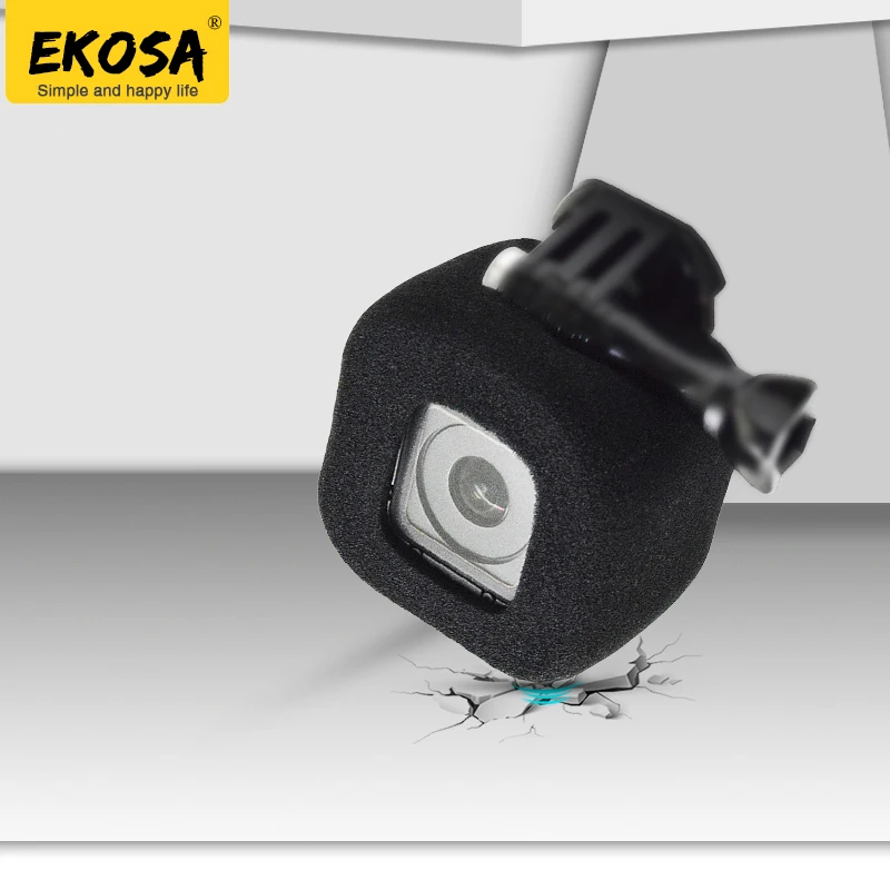 

EKOSA Protect Case For Gopro Hero 5 4 Session Accessories Sprots Action Camera Anti Wind Noise Foam Cover For Go Pro 5 4 Session