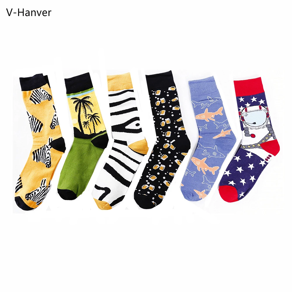 Men's Socks Sweat-proof Breathable Hosiery Sports Men's Cotton Socks Men's Casual Fashion Happy Long Socks Retro Women Socks Men's Socks Sweat-proof Breathable Hosiery Sports Men's Cotton Socks Men's Casual Fashion Happy Long Socks Retro Women Socks