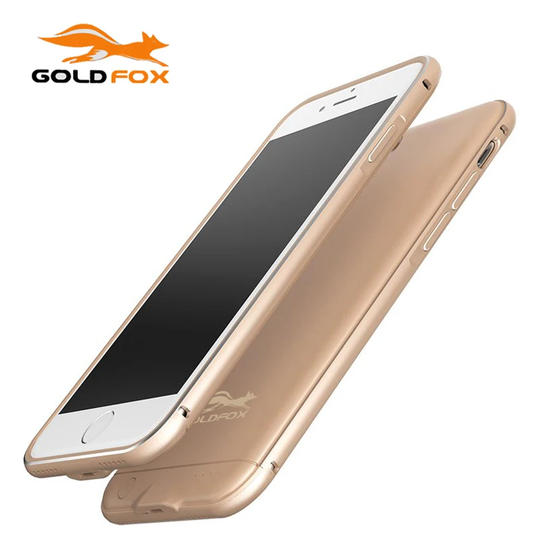 Goedkoop Voor iPhone 6 s Plus Externe Power Bank Acculader Case 6 s Plus Oplader Voor iphone 6 Plus Batterij Opladen Gevallen