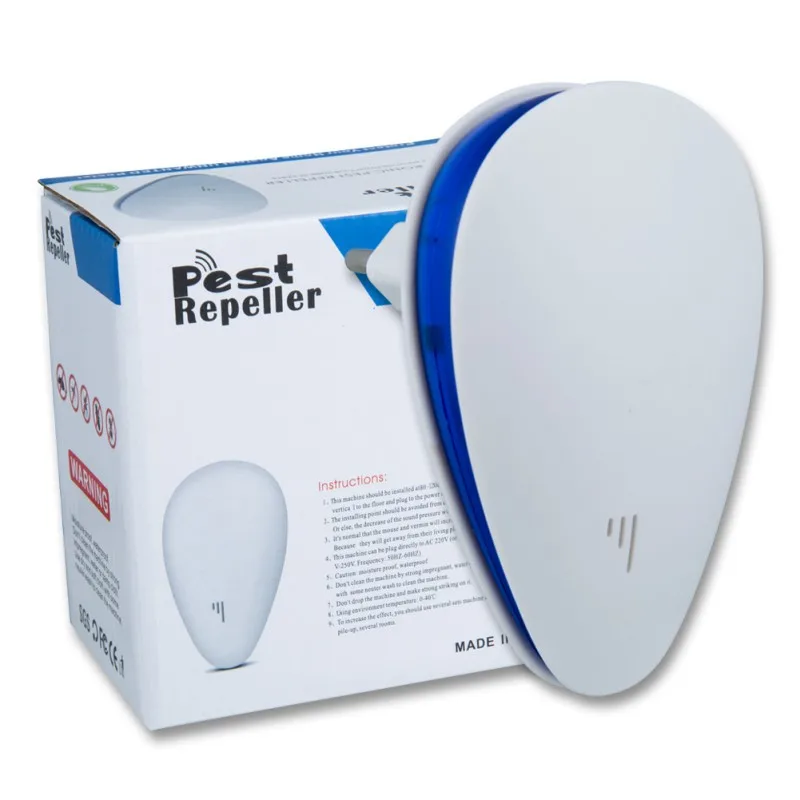 

Ultrasonic Electronic Pest Repeller Frequency Conversion Ultrasonic Mice Pest Reject mosquito repellent