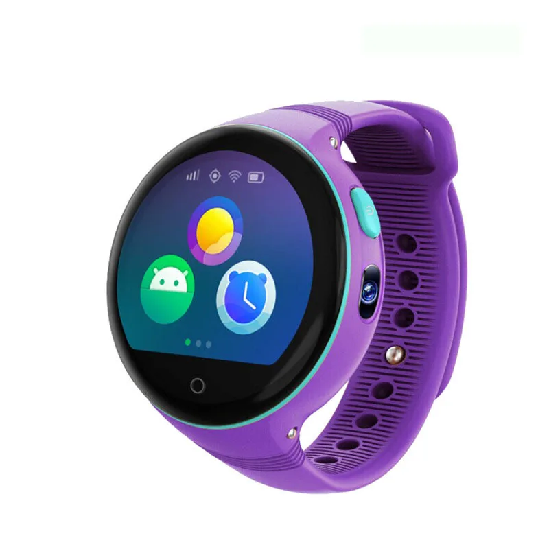 Children Smart Watch New HD 3D Round Screen Camera Positioning GPS Meter Step Standby Smartwatch Baby Watch Phone