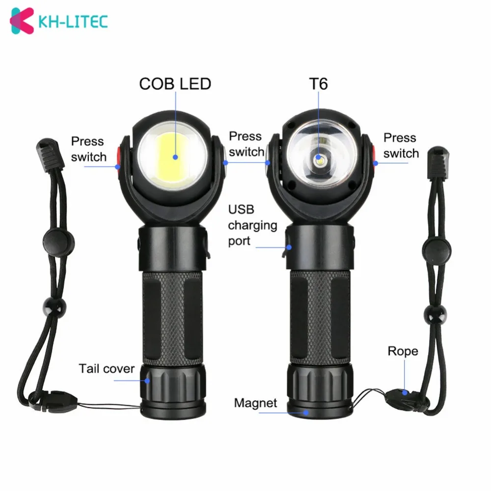 USB-LED-Flashlight-Rechargeable-18650-Portable-lantern-Torch-T6COB-Work-Light-Inspection-Lamp-Outdoor-Lighting-Flashlight(4)