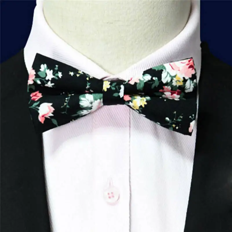 

Fashion Printing Wild Bowtie men Party formal necktie Suitable for adornment wine meeting wedding Shirt krawatte gifts 661T3