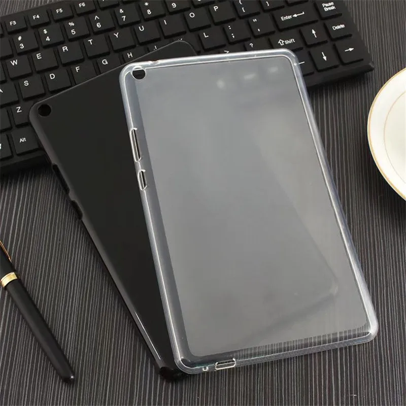 

MDFUNDAS Case For Huawei MediaPad T3 8.0" KOB-L09 KOB-W09 Ultra Thin Dirty Transparent TPU Tablet PC shell For Huawei T3 Cover