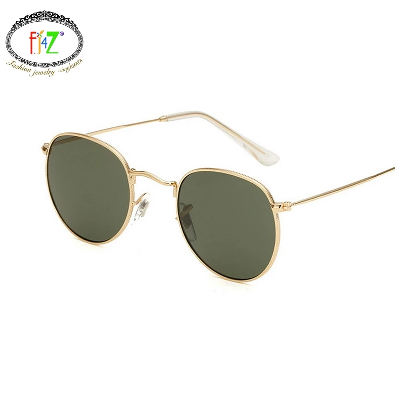 

F.J4Z New Hot Ladies' Brand Design Sunglasses Fashion Cool Eye Wear Good Quality Light Metal Shades Glasses For Women Outdoor