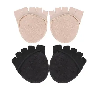 

5-Toe Forefoot Separator Insoles Pad Yoga Sport Socks Pain Relief Protector Nude Absorb Sweat Pad