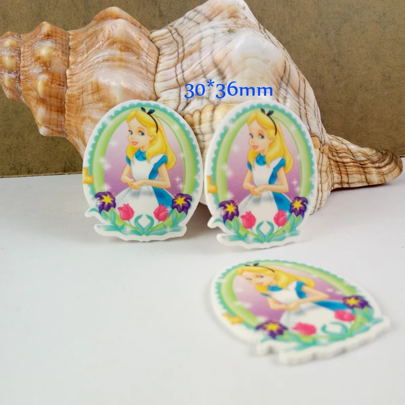 

Free shipping 30 pcs cartoon cartoon planar resin ribbon PR 972