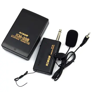 

Useful Remote Wireless FM Transmitter Receiver Lavalier Microphone Lavalier Receiver Transmitter Portable Microphone