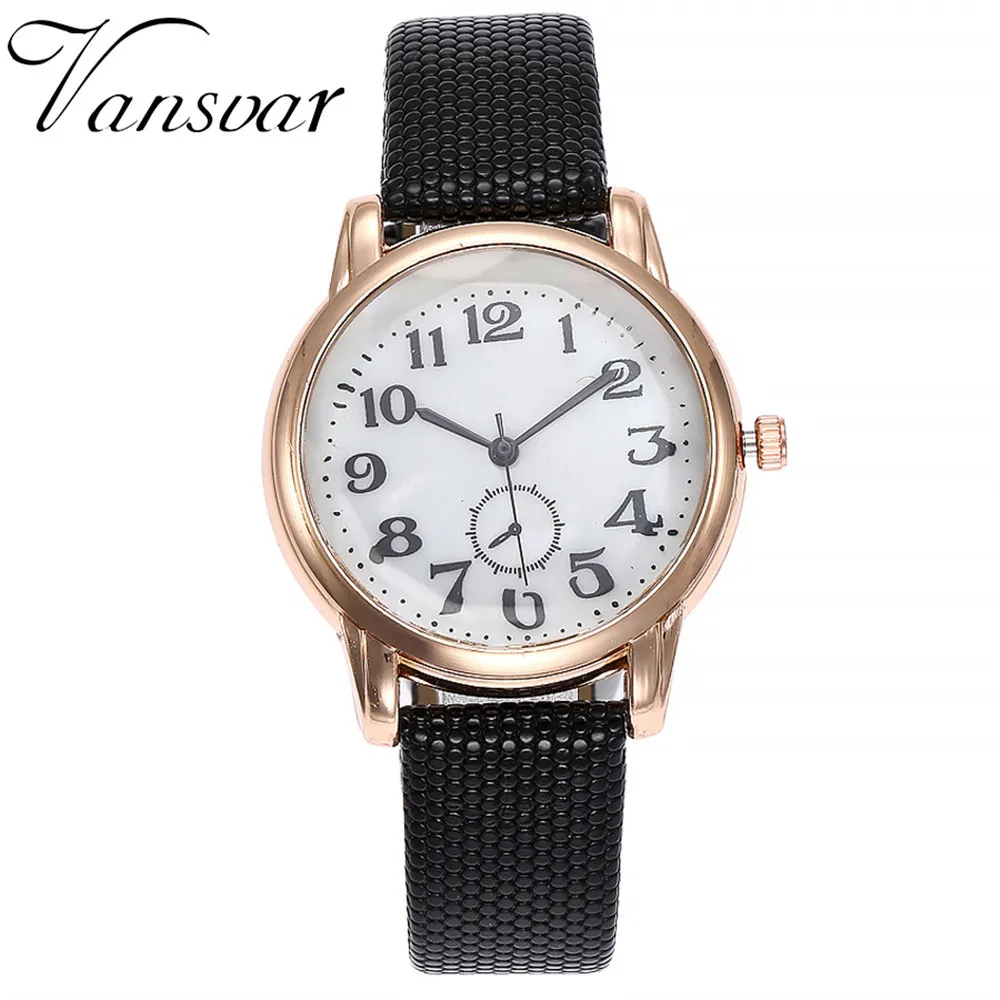 

Hot Leather Strap Brand Women Watch Simple Round Dial Quartz Wristwatches Casual Fashion Laides Watches Clock Reloj Mujer #W