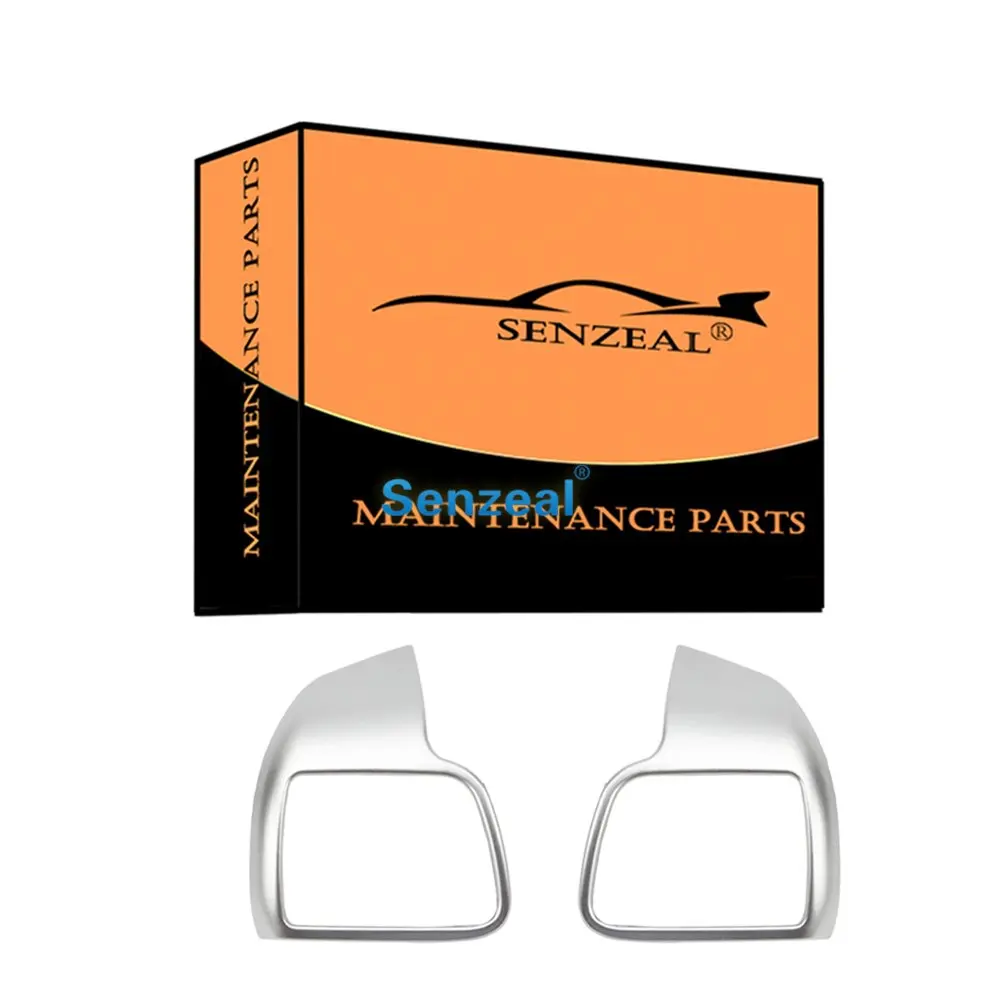SENZEAL 2 шт. накладка на рулевое колесо ABS для Toyota Highlander 2014 2015 2016 2017 2018 2019
