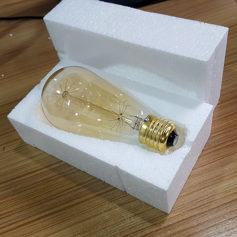 Ампулы ST58 Винтаж лампа E27 220 V 110 Lampadine накаливания Эдисона portalampade Ретро подвесные