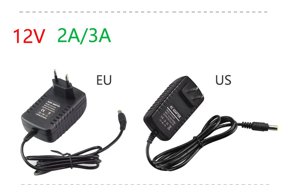 1 x AC 100V - 240V to DC 12V 1A 2A 3A 5A 6A 8A lighting transformers Power Supply Adapter (2)