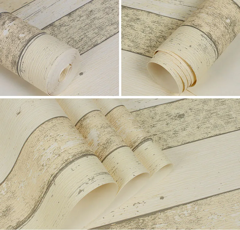 Толстая деревянная панель доска текстура особенность обои деревянная доска винтажная настенная бумага Имитация древесины обои