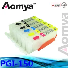 With chip PGI 150 CLI 151 Empty Refillable Cartridge For CANON PIXMA MG5410 MG5510 MG5610 MG6310