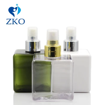 

1 pcs free shipping 250ml square shape bottle Shinny golden aluminum shell shampoo lotion pump emulsion bottle