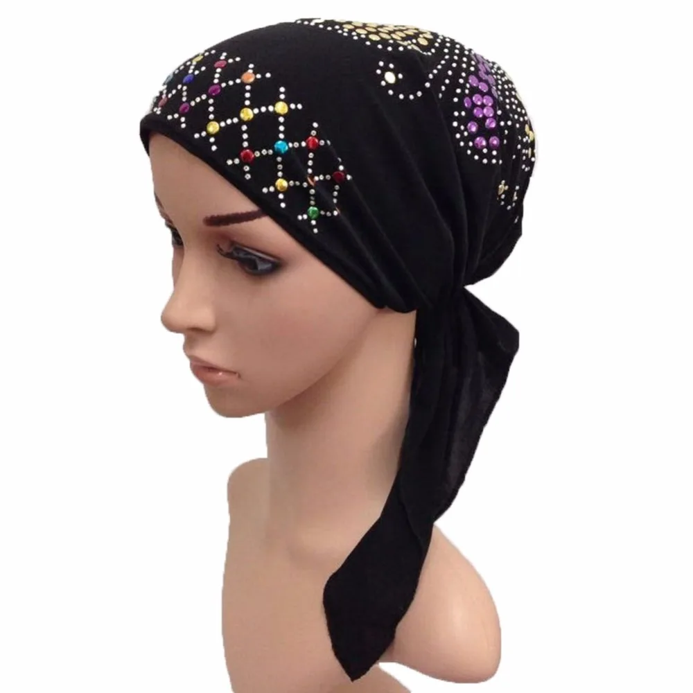 Muslim Cotton Full Cover Inner Hijab Cap Islamic Head Wear 