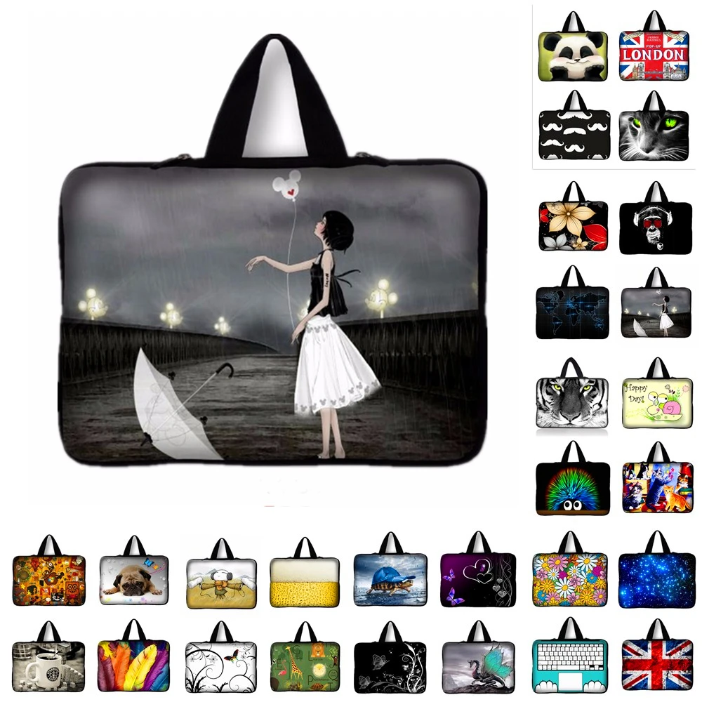 7 9.7 10 11.6 13 14 15 17 inch tiger Tablet Sleeve Case PC Laptop Bag 13.3 15.4 15.6 Computer Cover For Samsung Asus Acer HP | Компьютеры
