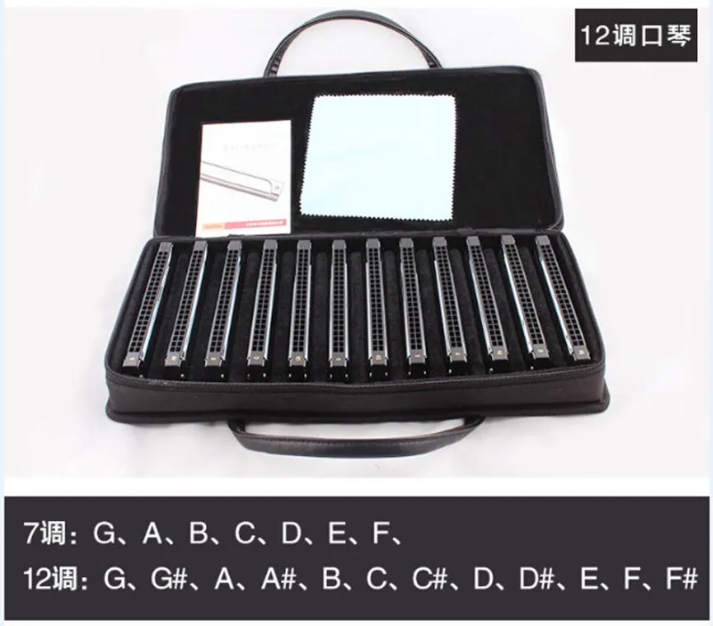 21 отверстия TREMOLO Master Губная гармошка C A B D E F G F# G# A# C# D# Мелодия гармоника 7 и 12 комплектов Easttop Harpa 21 отверстия гармоника, тремоло