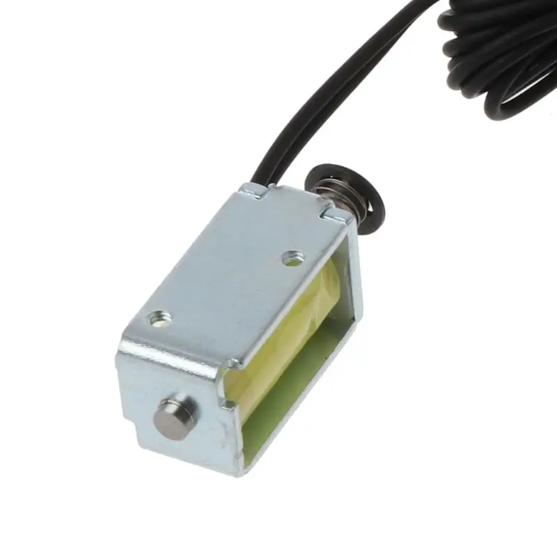 1PC DC 12V 24V Micro Mini Magnetic Solenoid Valve Electromagnet Open Frame Push-Pull Type Magnet