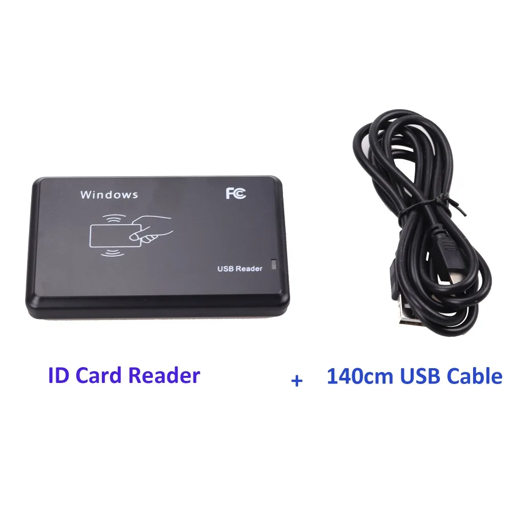 USB Port EM4001 125khz RFID ID Contactless Sensitivity Smart Card Reader Support Window System USB Port EM4001 125khz RFID ID Contactless Sensitivity Smart Card Reader Support Window System