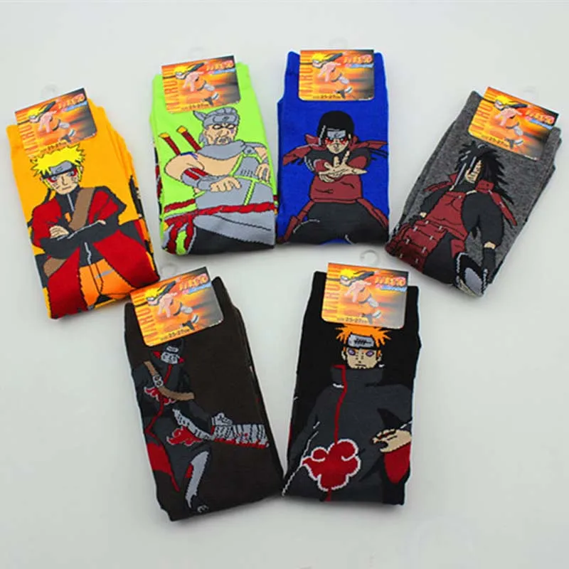 Marvel Comics Heroes General/носки с героями мультфильма Наруто Гольфы высокой температурой