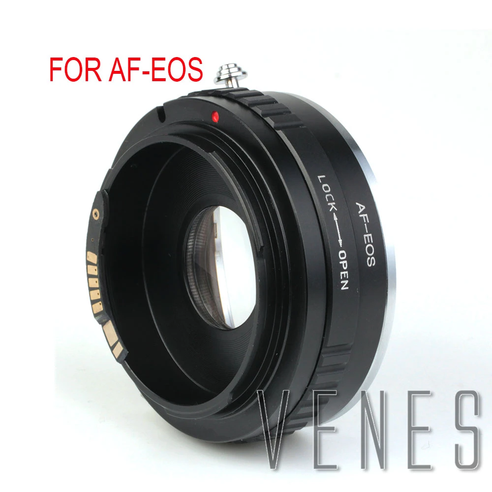 Venes For Af Eos Emf Af Confirm Suit For Sony Alpha Minolta Ma Lens To Canon Eos Ef Mount Adapter Ring With Optical Glass Lens Adapter Aliexpress