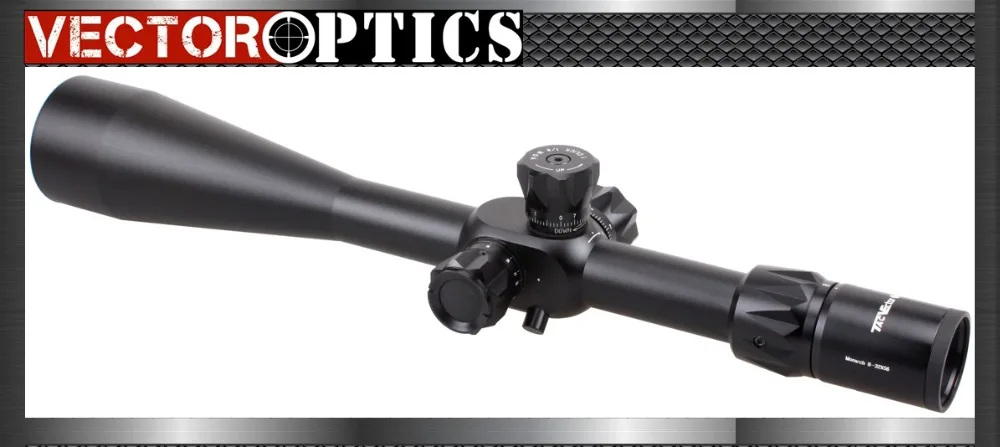 Vector Optics Monarch 8-32x56 FFP Gun Sniper Rifle Scope Mildot Reticle Telescopic Sight Free Mount & Sunshade