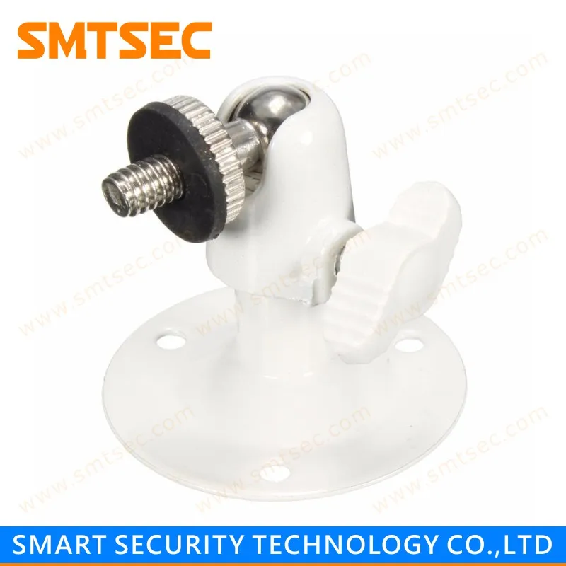 

B-301W White 90 Degree Rotating Metal Ceiling Wall Mount Bracket Stand Holder for CCTV Surveillance Security Camera