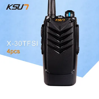 

(4 PCS)KSUN X-30TFSI Two Way Radio Handheld Portable Radio UHF 400-470MHz Ham Radio BUXUN X30 Walkie Talkie