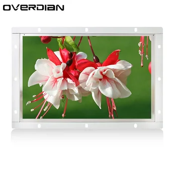 

15.6"/15" Industrial Control LCD Non-Touch Monitor VGA/HDMI/BNC/AV/USB Interface Metal Shell White Open Frame1366*768