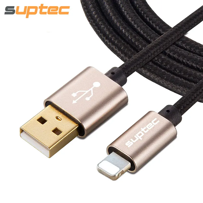 SUPTEC USB Charger Cable for iPhone 8 7 6 6s Plus 5 5s SE