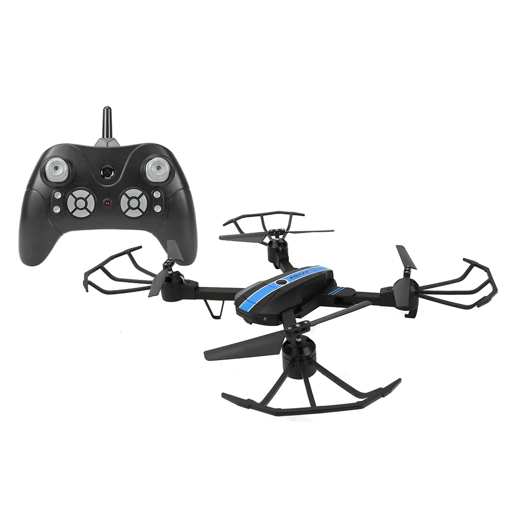 

FQ24 2.4G 4CH Foldable RC Drone RC Helicopter Quadcopter 2.0MP WIFI FPV HD Camera Air Pressure Holding Auto Return 3D Rolling