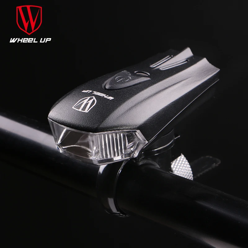 Best WHEEL UP USB Rechargeable Bike Light Front Bicycle Head lights MTB Waterproof Cycling Flash light Touch Night Safe Riding Light