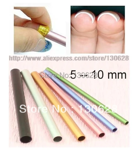 6pcs Set Colorful Metal Rod C Curves Sticks Nail Art Tools For 6pcs Set Colorful Metal Rod C Curves Sticks Nail Art Tools For Acrylic Manicure