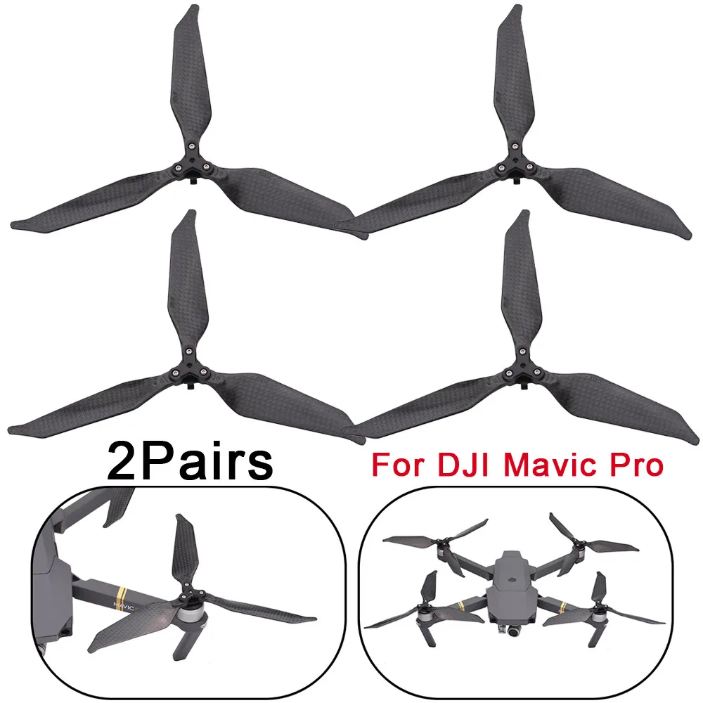 Летательный аппарат компонент, наборами по 2 пары с низким уровнем Шум дополнительно полная пропеллеры из углеродного волокна с 3-мя лезвиями летательный аппарат Бла(беспилотный летательный аппарат запасных Запчасти компонент Y624
