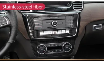 

CD Panel Stickers Air Conditioning Switch Panel Trim Cover For Mercedes Benz GL X166 450 350 ML320 350 W166 2012 Accessories