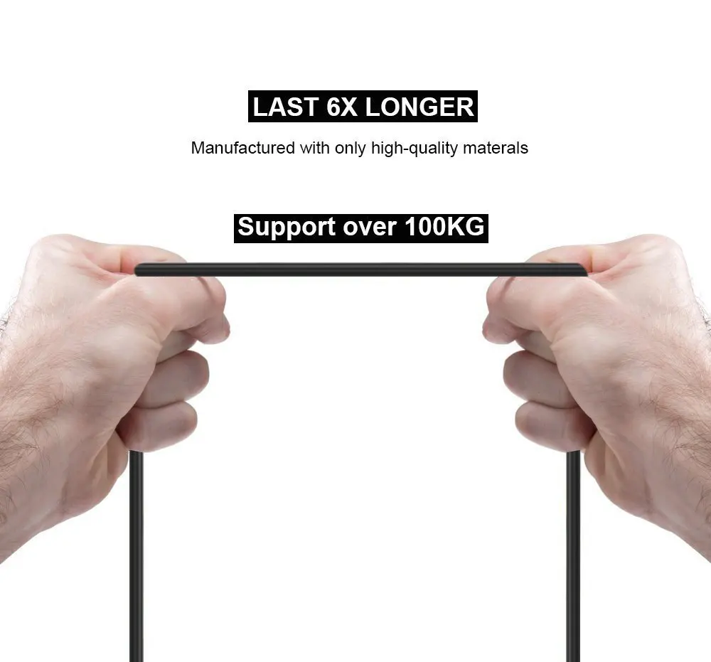 Foxsun USB متعدد المنافذ كابل شحن ل البرق المصغّر usb نوع C كابل ل فون X 8 7 6 Xiaomi سامسونج غالاكسي S8 سريع تهمة 1 M